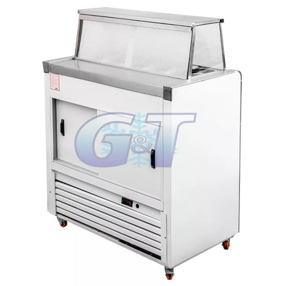 Salsera Refrigerada Con 5 Depósitos Con Certificación SEC
