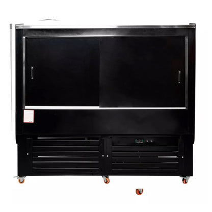Vitrina Refrigerada Vidrio  Curvo Frio Forzado Modelo VC PRO