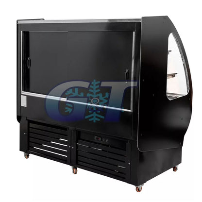 Vitrina Refrigerada Vidrio  Curvo Frio Forzado Modelo VC PRO