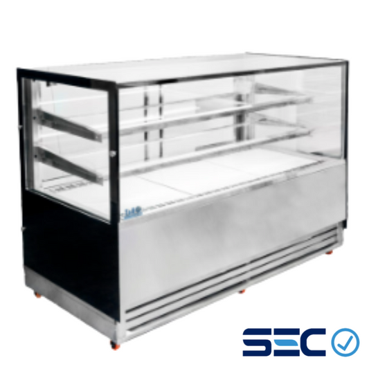 Vitrina Panorámica Ámbar 1.50 mts Frío Forzado Certificacion SEC